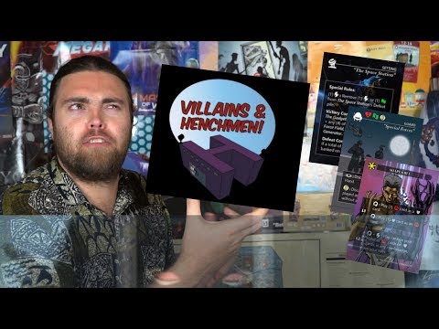 Unfiltered Gamer - KS Review for Villains & Henchmen!