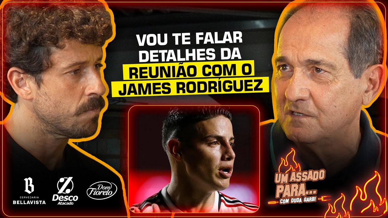 MURICY REVELA BASTIDORES DO CASO JAMES RODRIGUEZ NO SÃO PAULO | Cortes do Duda