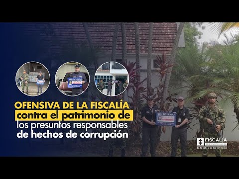 Fiscal Francisco Barbosa: Ofensiva contra patrimonio de presuntos responsables de corrupción