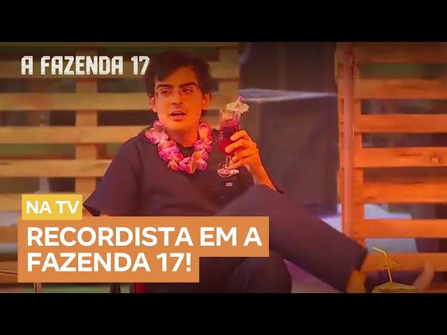 Dudu Camargo se livra da Roça e é o novo Fazendeiro de A Fazenda 17