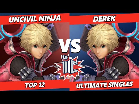 InfinityCON 2022 Top 12 - Uncivil Ninja (Shulk) Vs. Derek (Shulk) SSBU Ultimate Tournament