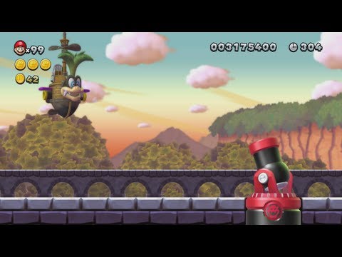 New Super Mario Bros. U - Soda Jungle (Complete World 5)