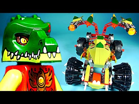 Vidéo LEGO Chima 70135 : Le Croc' tireur de feu