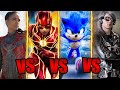 Flash VS Quicksilver VS Sonic VS Makkari | Who Would Win?