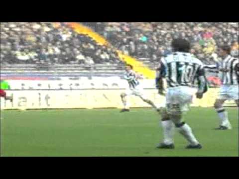 Serie A 2001-2002, day 21 Juventus - Lecce 3-0 (Conte, Trezeguet, Del Piero)