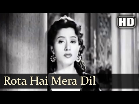 Rota Hai Mera Dil - Badal 1951 Song - Madhubala - Lata Mangeshkar - Sad Song