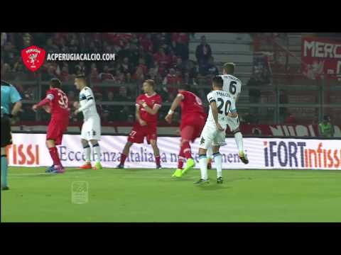 Perugia-Pisa 2-2, gli highlights