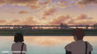 Standing egg - Sorry