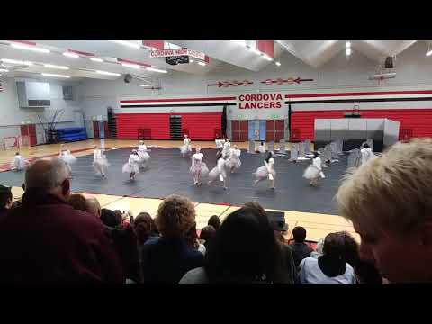 CHS Varsity Winter Guard: Nevermore 2018