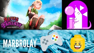 Elves Fantasy Hentai Puzzle - Gamuzumi Nintendo Switch OLED Handheld Mode Gameplay