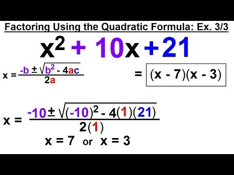 Algebra Ch 6 Factoring 1 of 55 What is a Factor