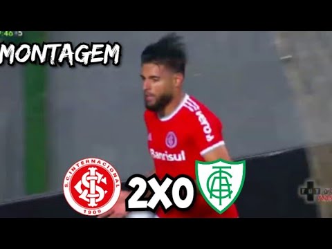 INTERNACIONAL 2 X 0 AMÉRICA MINEIRO | MONTAGEM