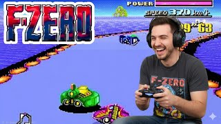 F-Zero - Full Game Longplay - The SNES' Futuristic Racer!  (SNES)