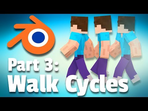 Making a Minecraft Animation | Part 3: Walk Cycles (Tutorial)