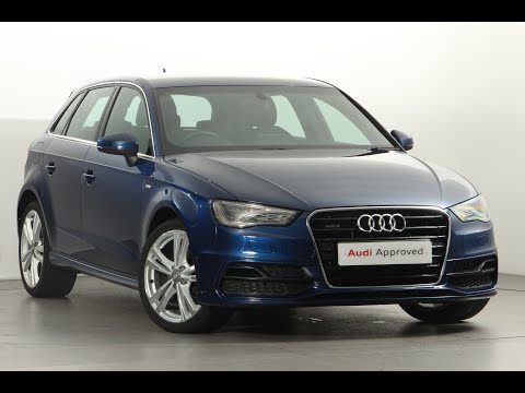 VO14KGP AUDI A3 SPORTBACK TDI QUATTRO S LINE BLUE 2014, Derby Audi
