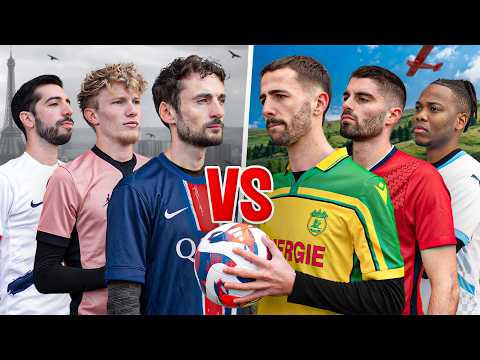 PARIS vs PROVINCE qui sont les plus FORTS au FOOT ? (YouTubeurs édition)