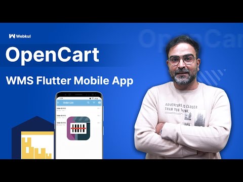 OpenCart WMS Flutter Mobile App - Overview