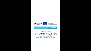 Interview with Mr. Dominique Baert - Métropole Européenne de Lille (MEL)