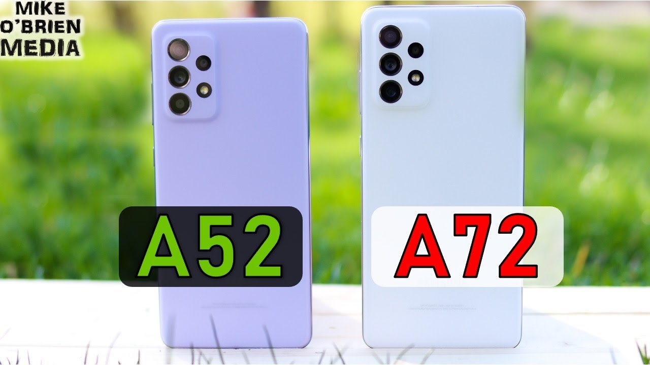 GALAXY A52 vs A72 (Best Samsung Midrange Phone 2021)