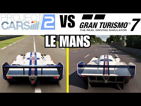 Project CARS 2 vs Gran Turismo 7 in 2024 - Circuit de la Sarte [4K 60FPS PS5 Gameplay]