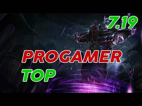 progamer Shen Top Patch 7.19 Pro Replay