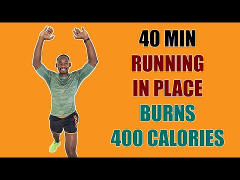 40 Minute Weight Loss and Fat Burning Cardio/ Running In Place🔥400 Calories🔥