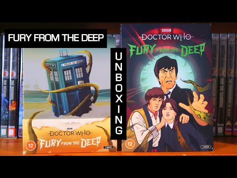 Doctor Who: FURY FROM THE DEEP - DVD + Blu Ray Steelbook Unboxing!