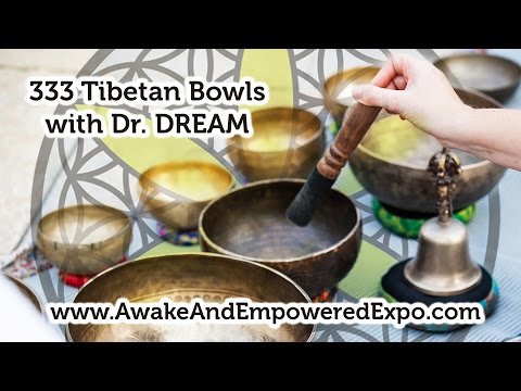 AAE tv | 333 Bowl Sound Immersion for Nepal | Dr. Dream | 3.5.16