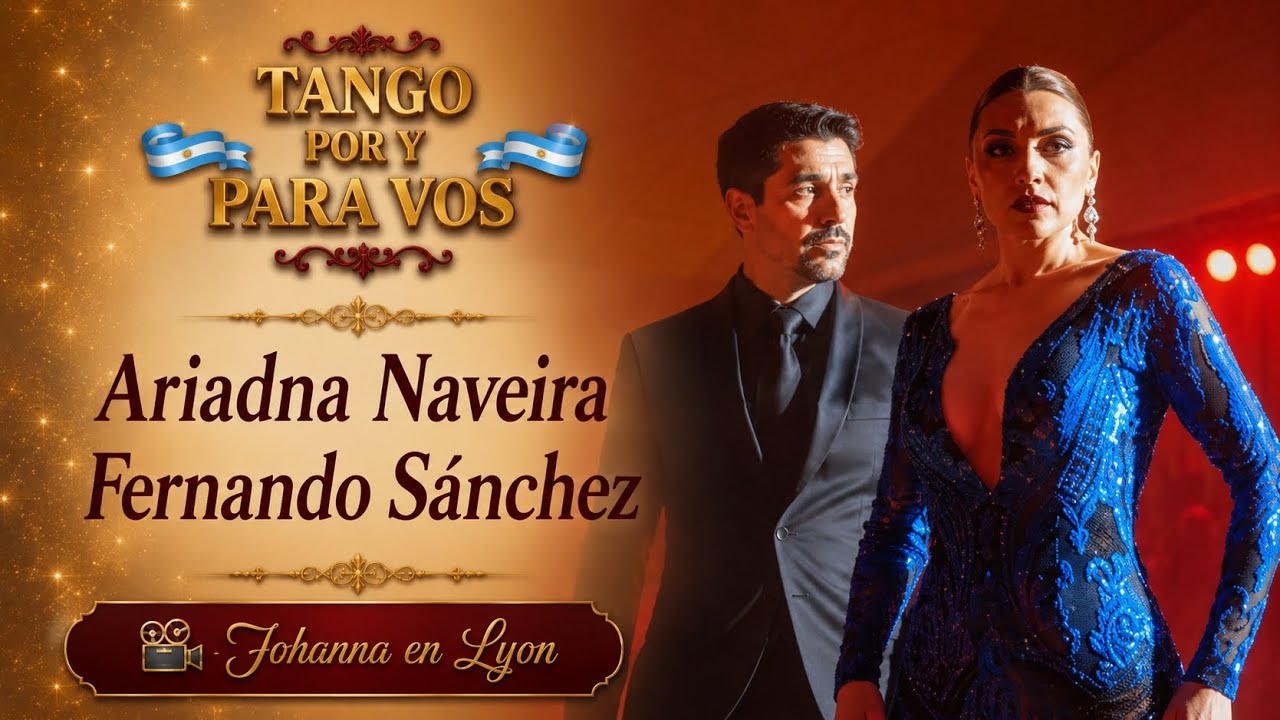 A mis compañeros (Pugliese) Ariadna Naveira y Fernando Sánchez. Lyon Tango Festival 21may26 (2/3)