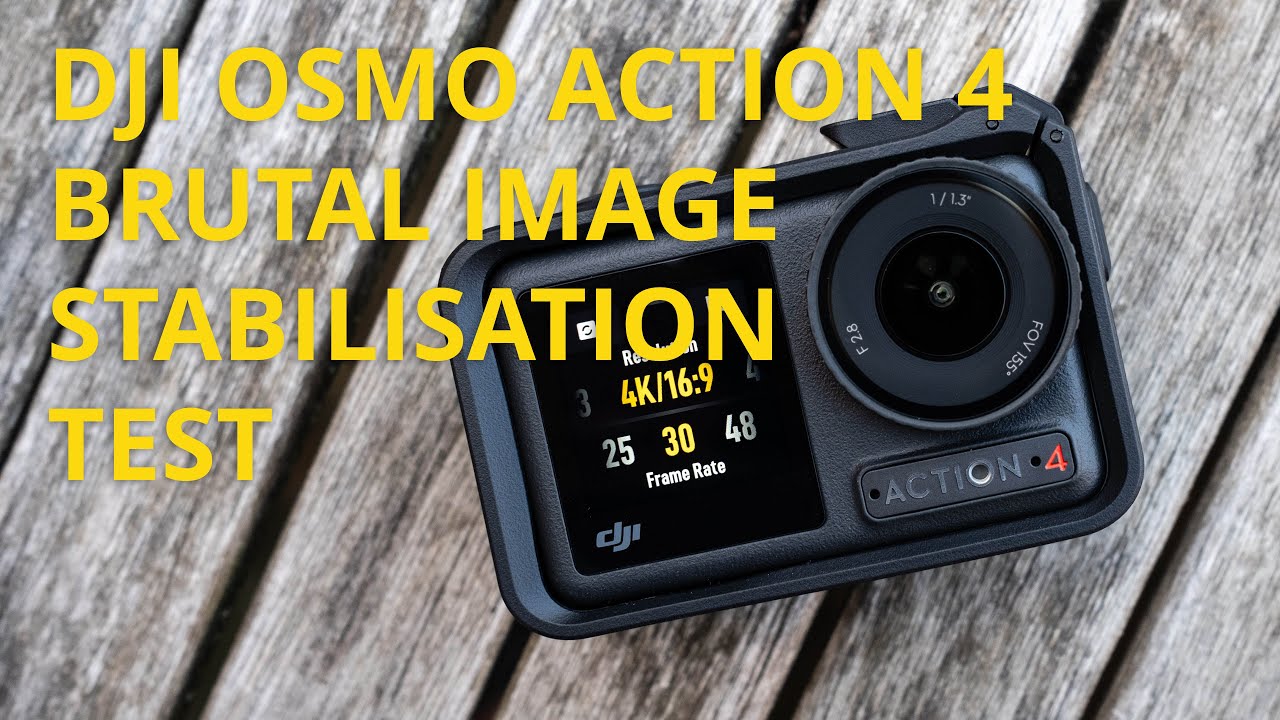 DJI Osmo Action 4 brutal Image Stabilisation test - YouTube