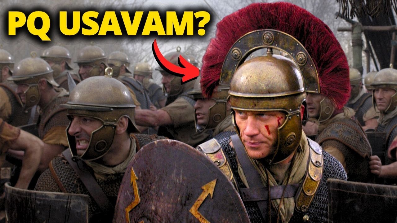 Por que os SOLDADOS ROMANOS usavam penas em seus capacetes?