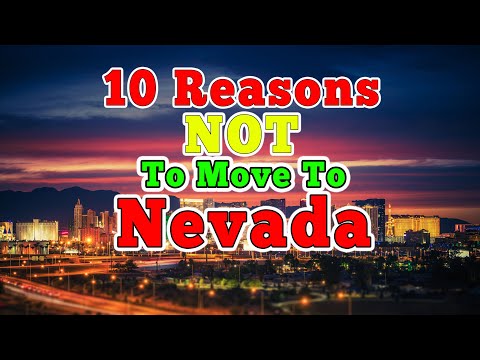 Top 10 Reasons NOT to move to Nevada.