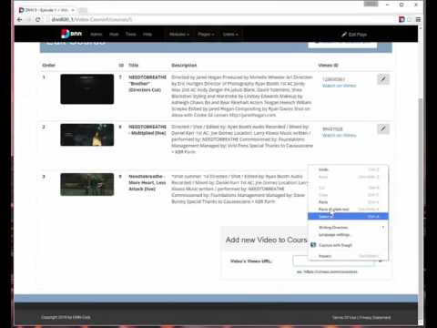 DNNVideoCourse Module
