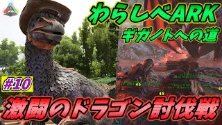【わらしべARK】ドラゴン討伐作戦決行！かつてないほどの激しい戦いが始まる [ARK MOD 実況] #10
