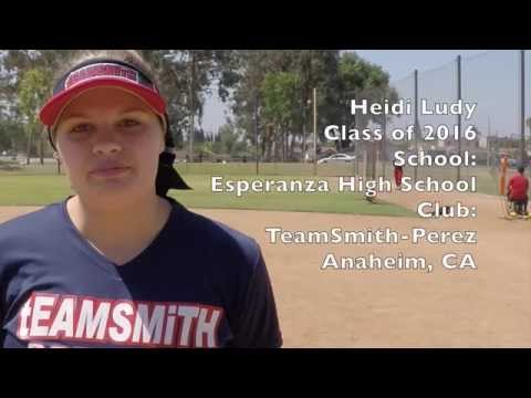 Heidi Ludy - Class of 2016 - Softball Skills Video / SS, 3rd, OF