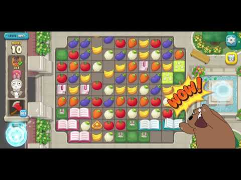 We Bare Bears the Puzzle for Kakao Season2 Level 1097 - No Boosters