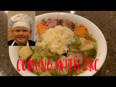 Cabbage, Sausage and Potato Soup