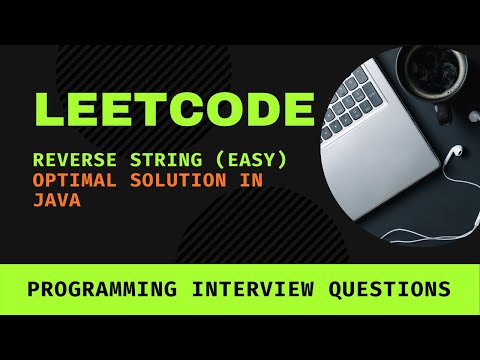 Reserve String Leetcode Easy Programming Challenge Optimal Solution In Java