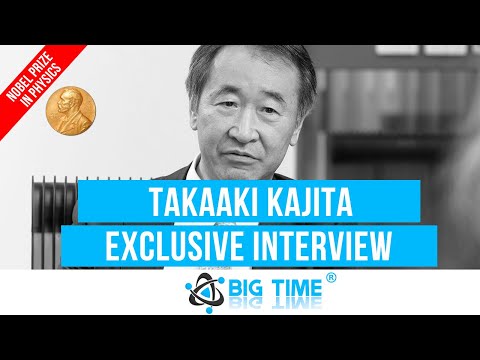 Takaaki Kajita interview. Nobel Prize in Physics - Big Time