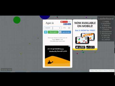 Agar.io with Chewie2000 and LightVoid