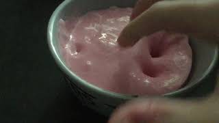 スライム ASMR第二段！！      こんかいはトイザらスのスライミー フルーツコレクションのライムを音フェチしていこう！！