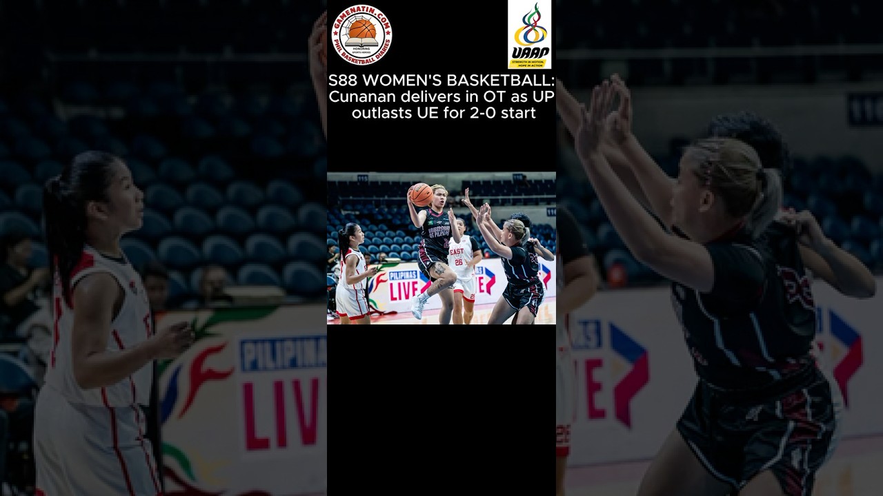 UAAP Women's Basketball: Shane Cunanan stars in UP's OT win over UE