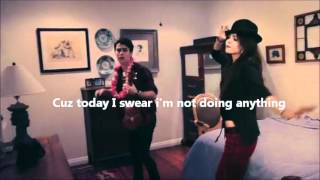 Bruno Mars Medley Lyrics - Victoria Justice, Max Schneider, and Kurt Schneider