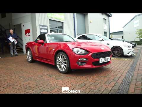 Fiat Spider 124 1.4 Turbo Remus exhaust Motech Performance