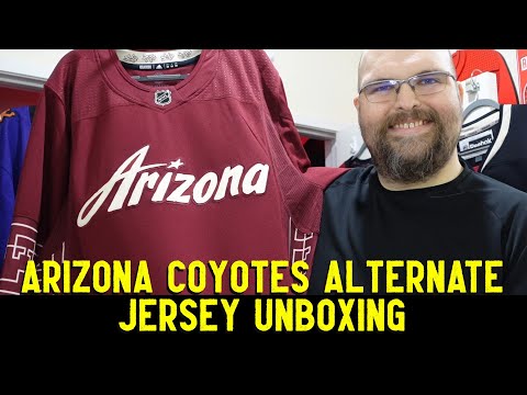 Arizona Coyotes 3rd Jersey Unboxing | Third - Alternate