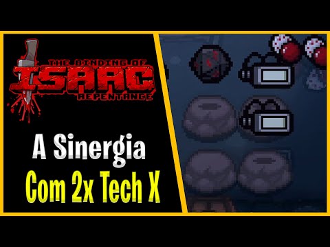 2 RUNS COM SINERGIAS QUE VC NUNCA VIU - The Binding of Isaac Repentance - #1033 PTBR