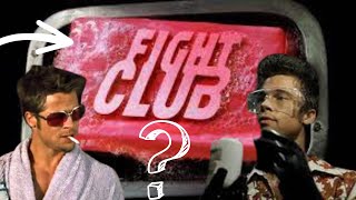 Why Does Tyler Durden Make and Sell Soap?  (Video Essay)