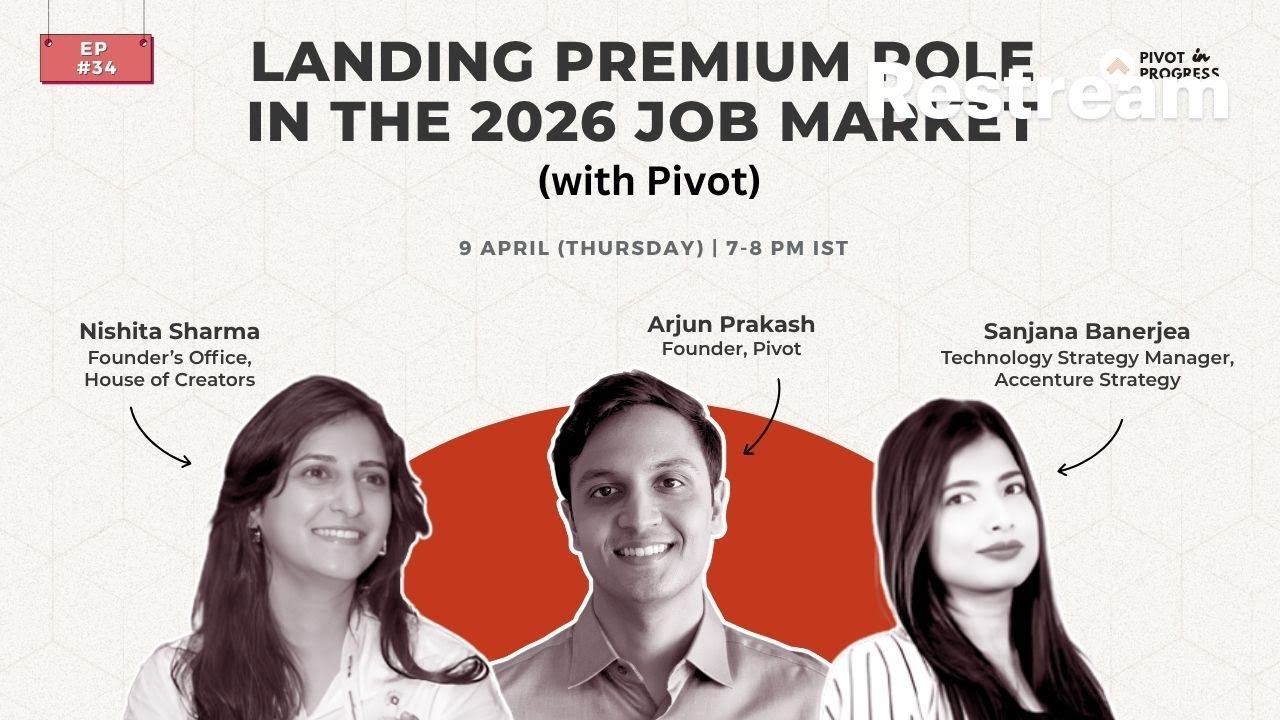 Landing Premium Role in the 2026 Job Market (with Pivot)