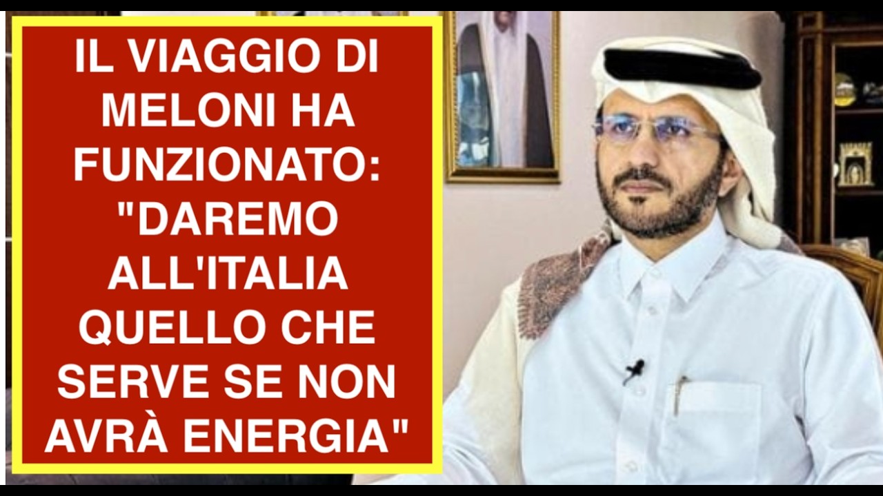 IL VIAGGIO DI MELONI HA FUNZIONATO: "DAREMO ALL'ITALIA QUELLO CHE SERVE SE NON AVRÀ ENERGIA"