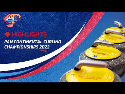 JAPAN v UNITED STATES - Highlights - Men’s Pan Continental Curling Championships 2022
